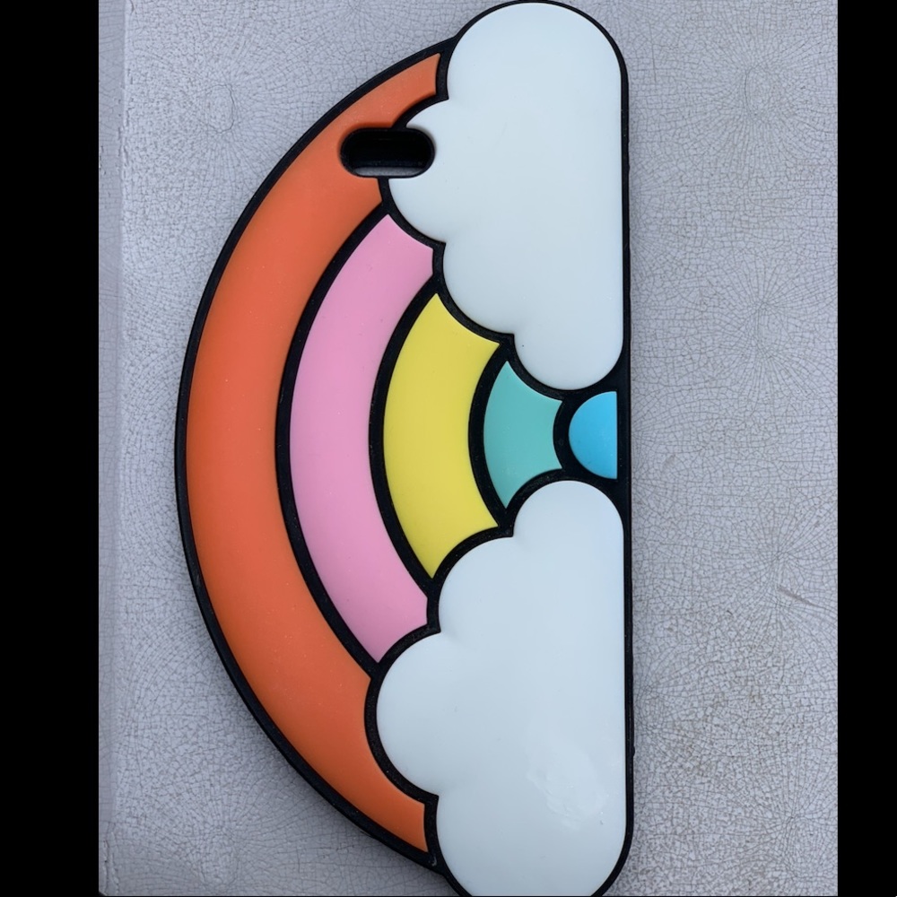 3D bubble rainbow case 🌈 📱 🏳️‍🌈🟠🟡🟢🔵🟣